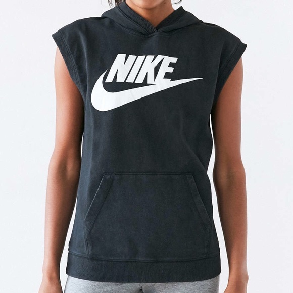 Nike | Tops | Sleeveless Nike Hoodie 